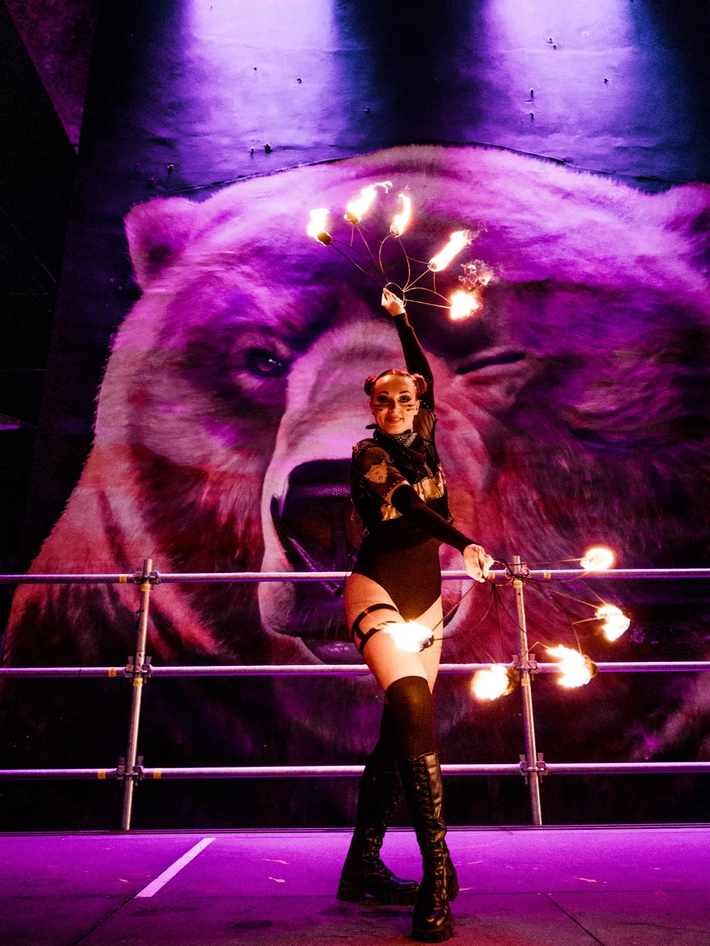 Fire show